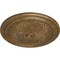 Ekena Millwork Trinity Ceiling Medallion (Fits Canopies up to 3"), Hand-Painted Rubbed Bronze, 22"OD x 1 3/4"P CM22TNRZS - alternate 3